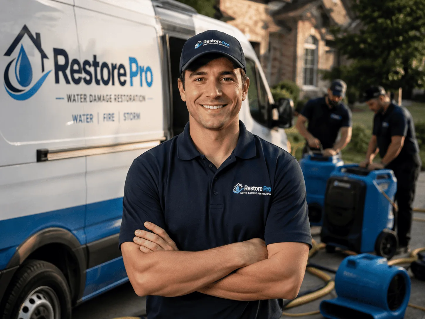Water Damage Restoration company in Midland, SD